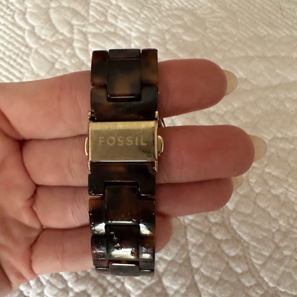 Fossil Tortoise Shell Watch - Picture 2 of 4